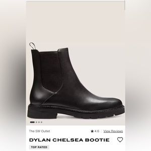 Stuart Weitzman Dylan Leather Chelsea Boot